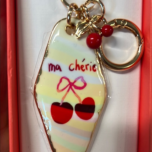 Piper K Cherry “Ma Cherie” Bag Charm 🍒 - Picture 2 of 2